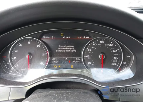 2016 Audi A6 2.0T Premium Plus z USA, uszkodzony, nr VIN WAUGFAFC3GN009192